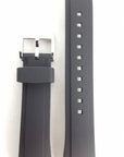 Watch Band Seiko SNDX55P1 Black Sillicon Strap 7T92 - 0PJ0 18mm Genuine - Watch Plaza