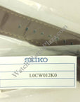 Watch Band Seiko SRP580 Prospex Limited brown leather strap L0CW B 22 mm - Watch Plaza