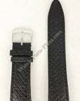 Watch Band SNDZ99P1 Seiko 7T92 - 0HP0 black leather strap 20mm 4LK4JB - Watch Plaza