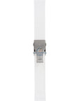 Watch band Tissot T013420 / T047420 T - Touch Expert white silicon strap 21mm T603027565 - Watch Plaza