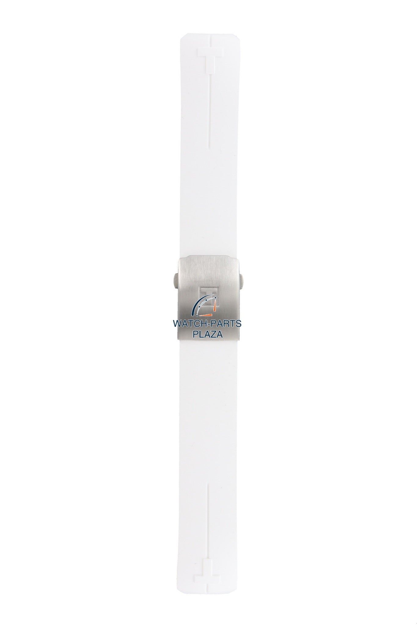 Watch band Tissot T013420 / T047420 T - Touch Expert white silicon strap 21mm T603027565 - Watch Plaza