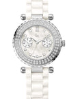 Watch Guess Collection A28101L1 Diver Chic 97 white ceramic - Swiss Made - Precious series - Watch Plaza