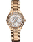 Watch Guess W0111L3 Viva analog ladies watch rose colored 36mm steel - Watch Plaza