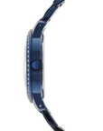 Watch Guess W0502L4 Indulge analogue ladies watch blue 36mm steel - Iconic Blue - Watch Plaza