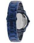 Watch Guess W0502L4 Indulge analogue ladies watch blue 36mm steel - Iconic Blue - Watch Plaza