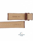 Watch Strap for Seiko SSG005P1 Prospex Radio Sync Solar L07N B 22 mm Brown Band 8B92 - 0AK0 - Watch Plaza