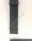 Watchband 7320 - 6220 Seiko Skyliner Diashock 15mm Black leather strap 15mm BLA20D - Watch Plaza