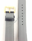 Watchband Seiko 5T32 7A40 / 7T32 7A50 Black leather strap 19mm BQA40G - Watch Plaza