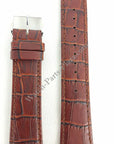 Watchband Seiko SPQ003P1 Conceptuel Series brown leather strap 5Y63 - 0AB0 14mm - Watch Plaza