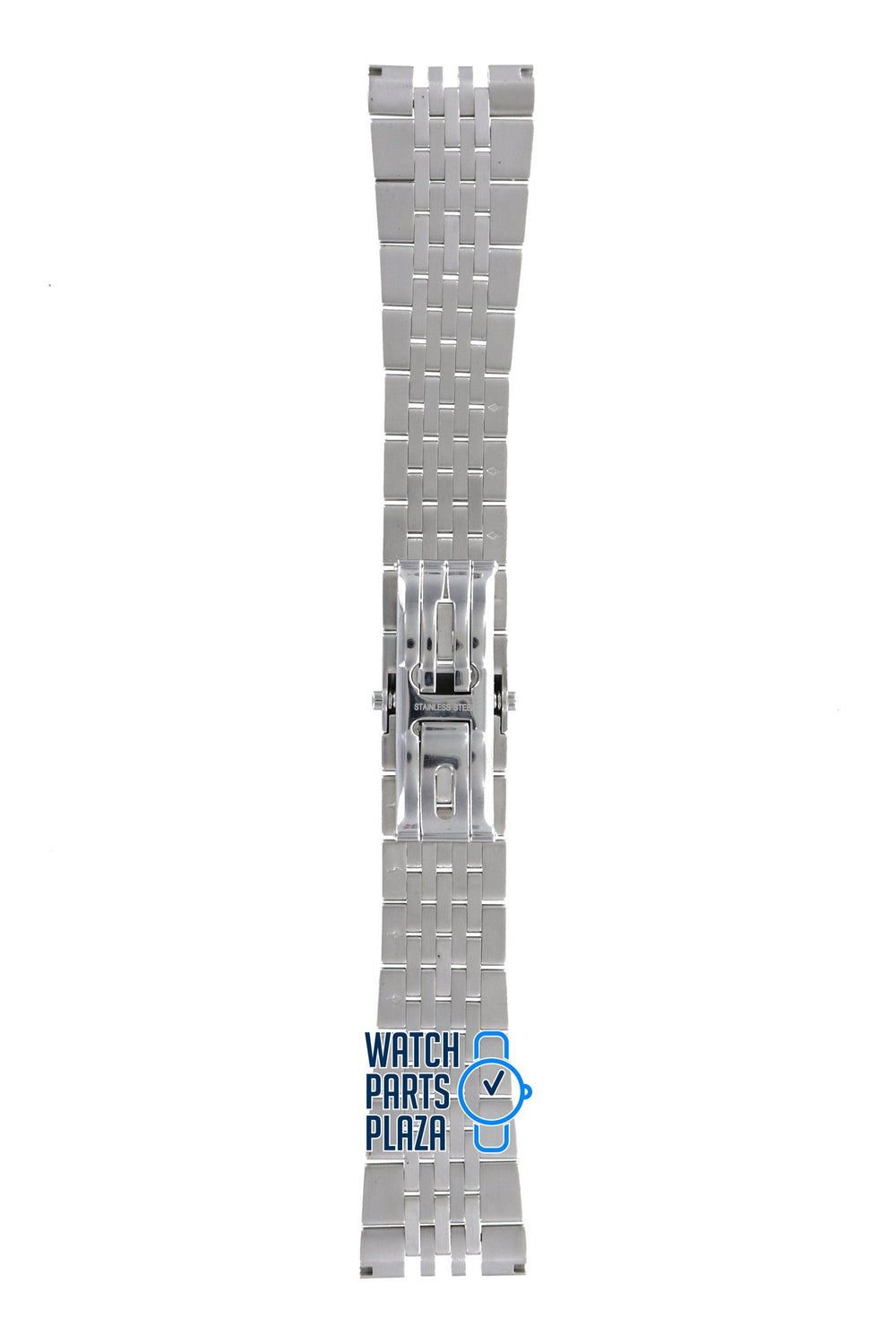 Zodiac ZO2113 & ZO2115 Watch Band Grey Stainless Steel 24 mm