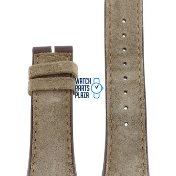 Zodiac ZO4005 Watch Band ZO - 4005 Light Brown Leather 20 mm Ambassadeur - Watch Plaza